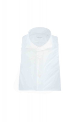 Herren Active-Shirt aus Polyamid-Elasthan-Mix Weiß 