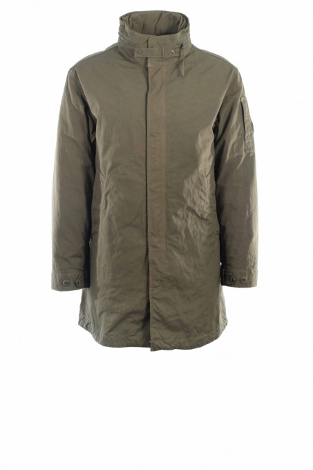 C.P. Company Fishtail-Parka Twill Hooded Oliv