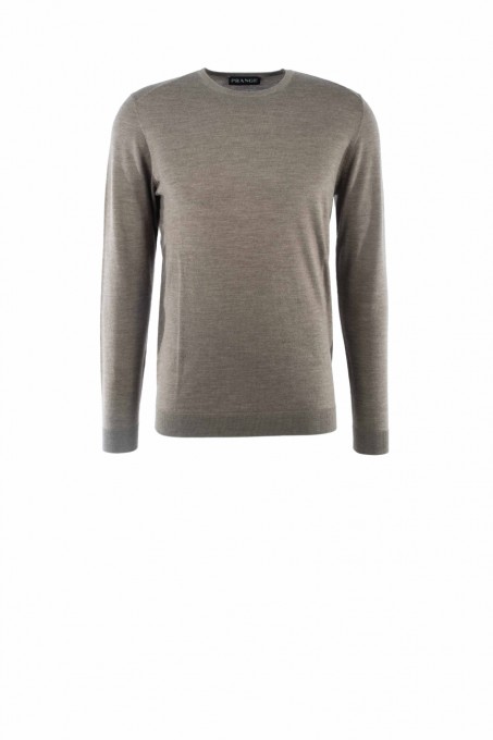 Prange Knitwear Herren Rollkragenpullover RIMINI aus 100 % feiner Merino-Wolle Nuss Prange Knitwear